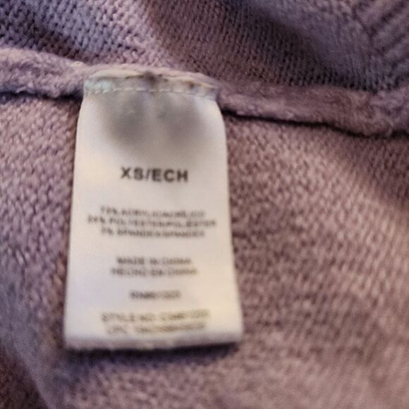 Vince Camuto Womens Lilac Long Sleeve Crew Neck Sweater Size XS - Picture 8 of 9